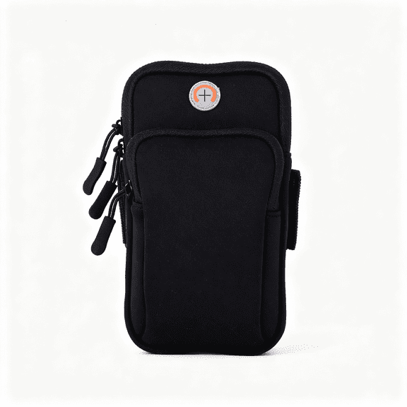 GJX Phone Holder for Running Armband Iphone 17 16 16E 15 14 13 12 11 Pro Max Xs Xr Plus Mini Galaxy Ultra S26 S25 S24 S23 S22 S21 Note 20 10 Pouch Bag,Arm Band Sleeve Fit Sport Gym Hiking Black