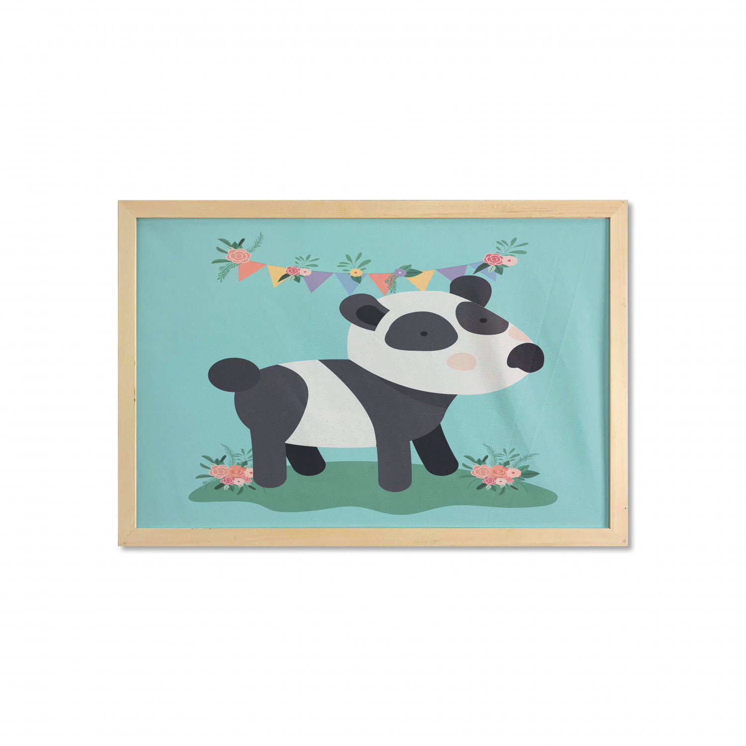Panda beautiful Abstract Watercolour Poster Posters Print Prints Art Gift Gifts