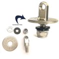 CNGSHAM 50 Cal Ammo Box Can Steel Secret Hidden Safe Lock Hardware Kit