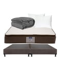 thumbnail image 1 of Colchón King Size + Box + 2 Almohadas Osos + Edredón Restonic Nautilus, 1 of 10