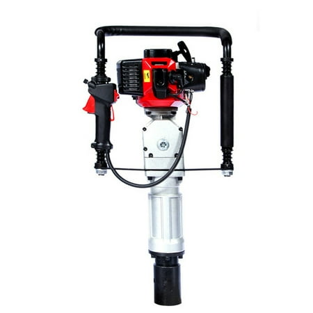 

Oukaning 52cc 2 Cycle Pile Driver T-Post Planter Fence Post Jack Hammer Driver Gas-Power