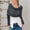 Dark Gray, variant on Women Multifunctional Scarf with Sleeves, Knitted Cable Wrap Sweater Scarf, Crochet Shrugs Cozy Sleeve Wrap Shawl, One Size, Fall Daily Wear, Boho Cape