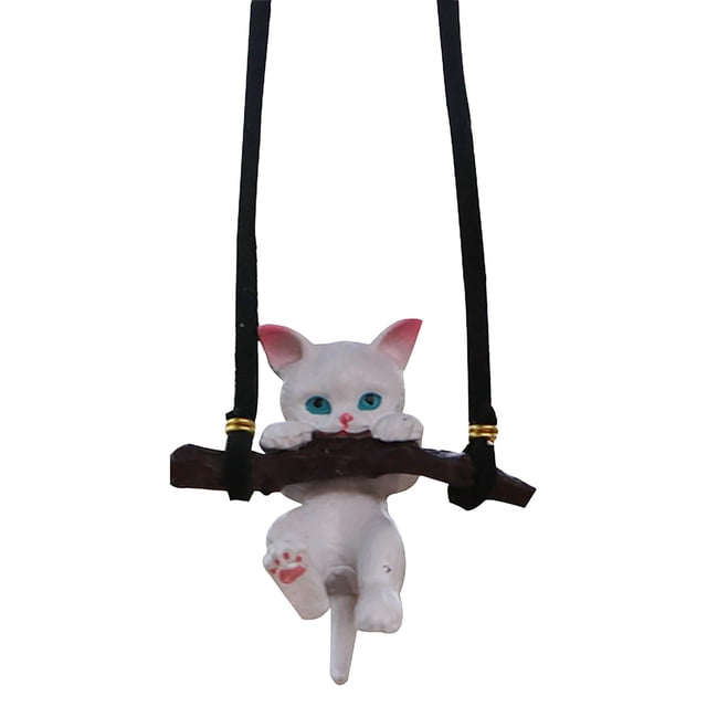 Adorno Colgante Para Espejo Retrovisor De Coche, Columpio, Bolsa De Gato Volador, Llavero, Decoraciones, Regalos Para Niña, Niño, Hombre Y Mujer Vogacara VI011417-00