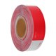 thumbnail image 1 of Cinta Reflectante Unique Bargains 157.48ft x 1.97" Cinta Adhesiva de Advertencia Argyle para Exteriores Reflector para Coches Camiones PET Rojo, Blanco 1 Pc, 1 of 1