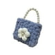 thumbnail image 2 of Bolso de mano tejido, bolso de mano tejido, exquisito bolso de mano tejido, bolso de mano para mujer, calidad profesional, 2 of 9
