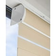 thumbnail image 6 of CHICOLOGY Zebra Roller Shades | Room Darkening | Pearl |32"W X 72"H| Dual Layer Light Filtering Blinds | Cordless Window Shades for Home & Office | Easy Install, 6 of 10