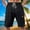 001 Black, variant on Mens Casual Lightweight Shorts Hiking Jogging Sport Shorts with Pockets Summer Cargo Shorts