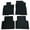 Black, variant on Ikon Motorsports Compatible with 16-21 Honda Civic 4DR Sedan & Hatchback OE Factory Style Black Nylon Carpet Car Floor Mats Front Rear 4pcs 2016 2017 2018 2019 2020