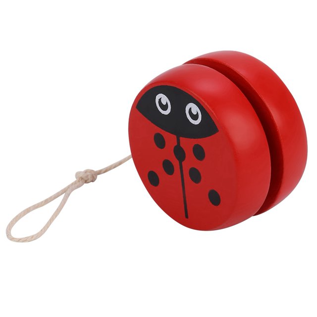 Juguete de Bola de Madera con Patrón de Dibujos Animados para Niños Seguro y Duradero con Diseño Colorido ANGGREK Otros