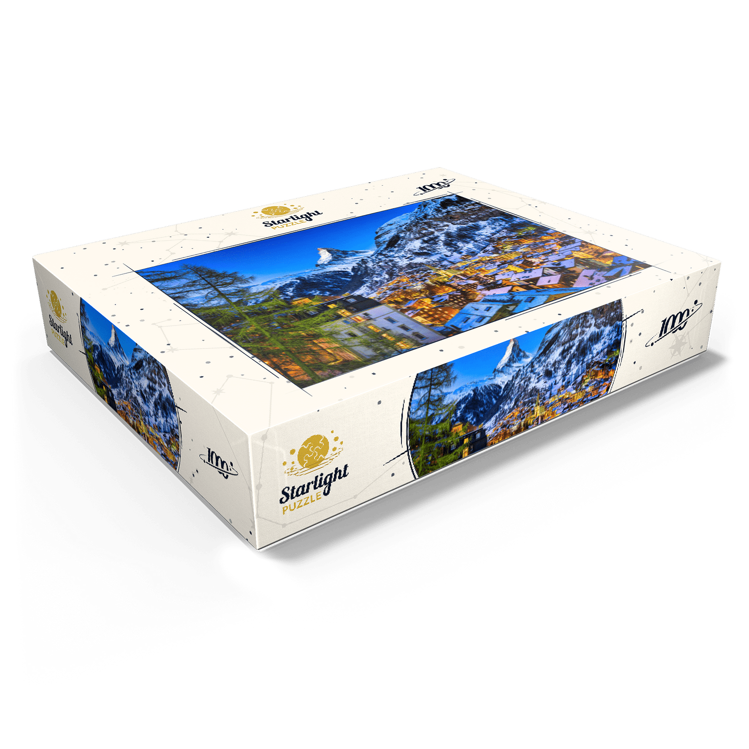 MyPuzzle - Zermatt And The Matterhorn Switzerland - Premium 1000 Piece Jigsaw Puzzle for Adults