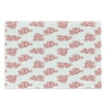 thumbnail image 1 of Coral Cutting Board, Underwater Theme Seaweeds and Dots Algae Tropical Ocean Life Aquatic Art, Decorative Tempered Glass Cutting and Serving Board, Large Size, Coral Red White, by Ambesonne, 1 of 1