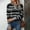 105#Dark Gray, variant on Ftwytp Women's Fashiob Hoodies Sweatshirts V Neck Solid Color Casual Hooded Knitted Sweater With Half Zipper Long Sleeve Cardigan