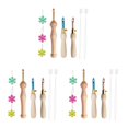thumbnail image 4 of Guardoinrt Efficient Embroidery Punch Needle Pen Sewing Kit Knitting Tool 3x Needle 5 Threader 10cm 3Set, 4 of 6