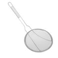 thumbnail image 5 of Colador de acero inoxidable Skimmer Cucharón Hogar Cocina Fideos Colador de papas fritas para restaurante en casa (22 cm, Plata), 5 of 5