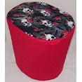 thumbnail image 3 of Penny's Needful Things Skulls Webs & Roses Cover Compatible for Instant Pot Pressure Cooker (Red, 6 Quart), 3 of 3