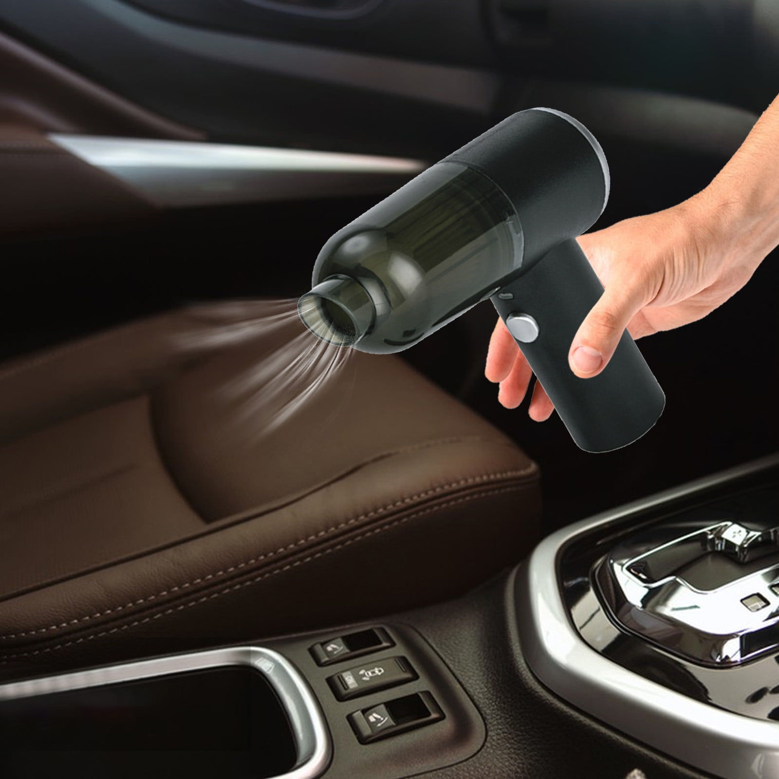 Dvkptbk Vacuum Cleaner Portable Handheld Vacuum Cleaner, Small Handheld Rechargeable Car Vacuum with High Power Suction Cleaning for Home Car Pet Hair Home Essentials