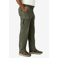 thumbnail image 3 of KingSize Men's Big & Tall Comfort Waist Cargo Pants, 3 of 3