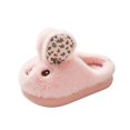 thumbnail image 2 of Jamicy Kids Toddler Slippers for Boys Girls Cute Bunny House Shoes Non Slip Warm Soft Winter Fuzzy Indoor Bedroom Slipper, 2 of 7