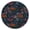 Floral, variant on Tablecloth Ethnic Abstract Decorative Pattern Mandala Inspired Waterproof Round Cover with Elastic Edges for Elegant Use