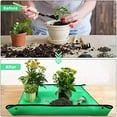 thumbnail image 2 of 2 Pcs  26.8" x 26.8"  Potting Mat for Indoor Plants Transplanting Control Mess Square Repotting Mat Gardening Gifts, 2 of 5