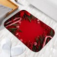 thumbnail image 6 of 1pc Christmas Decorations Absorbent Non-Slip Bathroom Thickened Flannel Rug Decor,Soft,Quick Drying,Suitable For Indoor/outdoor Use,Bathrooms,Bedrooms,Kitchens,Terrace,Laundry Rooms,16"x24", 6 of 9