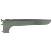 Econoco - WBL12 - 12" Satin Zinc President Line Left Wood Shelf Bracket - Sold in Pack of 25