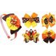 thumbnail image 5 of Paquete de 2 pinzas para el pelo para el Día de Acción de Gracias, pasador para el pelo con lazo de pavo con purpurina, horquillas para el pelo de temporada, horquillas para el pelo para niñas, niños Namotu CZMR-XM67, 5 of 6