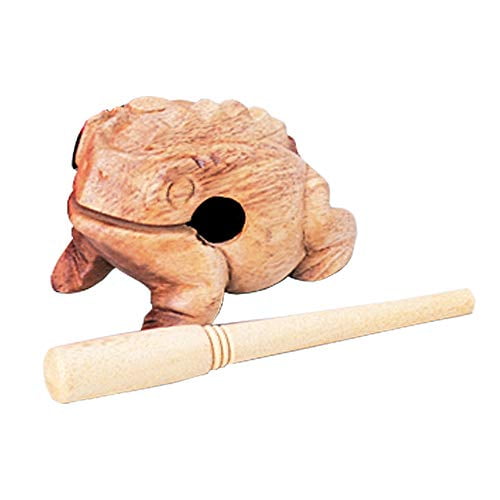 4" Wooden Frog Guiro