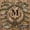 Timber Tan, variant on Castle Fairy Vintage Hunting Monogram A Twin Sheets 3pcs,Mixed Game Fish Deer Wreath Bedding,Wood Brown,1 Fitted Sheet,1 Flat Sheet and 1 Pillowcase