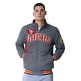 thumbnail image 3 of Men's G-III Extreme Scarlet/Heather Gray San Francisco 49ers Strong Arm Reversible Full-Zip Jacket, 3 of 4