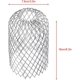 thumbnail image 1 of Filtro de malla de bajante de aluminio para canalón, 6 uds., que evita el bloqueo de hojas, desechos de tuberías obstruidas (3 pulgadas) ZefeiWu 8390615802482, 1 of 1