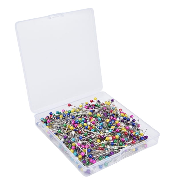 Alfileres de costura ANGGREK 600 piezas de Material premium para bricolaje y manualidades