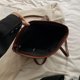 thumbnail image 3 of Bolso Hombro Tote para Axila Terciopelo Piel Ante Informal Gran Capacidad B (café), 3 of 9