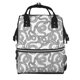thumbnail image 1 of Disketp Snake Mochila de Pañales de Gran Capacidad con Múltiples Bolsillos, Mochila de Viaje Multifuncional para Bebé, Unisex, Moderna y Resistente, 1 of 6