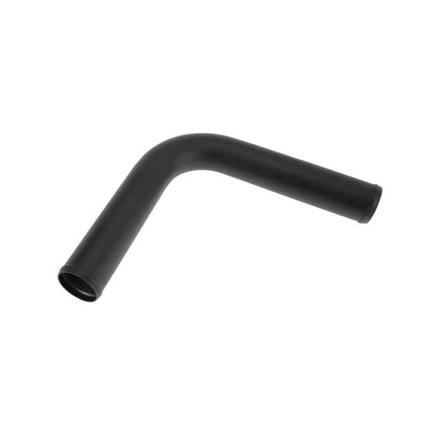 Tubo de intercambiador de calor de aleación de aluminio de 2.2" OD Doblado a 90 grados con tratamiento de granallado para conexión de entrada de aire