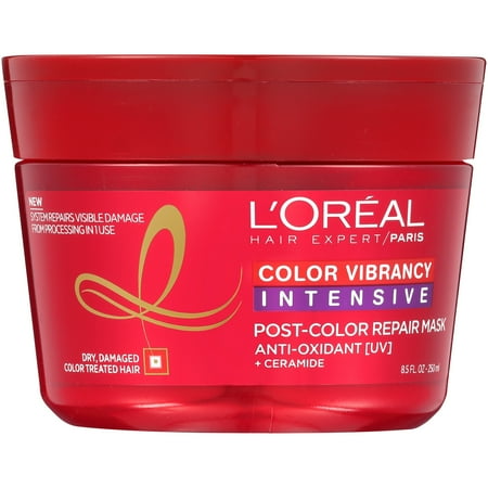 L'Oreal Paris Elvive Color Vibrancy Repair and Protect Balm, 8.5 fl.