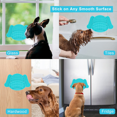 thumbnail image 4 of Suministros de silicona para mascotas Almohadilla para lamer-Cabeza de perro Azul claro Adepaton CPB-US-CJZ607-4, 4 of 5