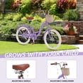 thumbnail image 3 of Bstjewey 20 Inch Girls Bike with Basket, Kids Bicycle for Ages 7-13, 3 of 7