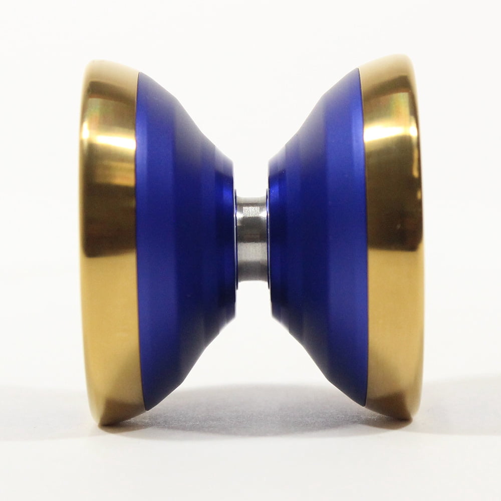 Turning Point MGB Yo-Yo - Bi-Metal - Hiroyasu Ishihara Signature YoYo (Matte Dark Blue with Gold Rims)