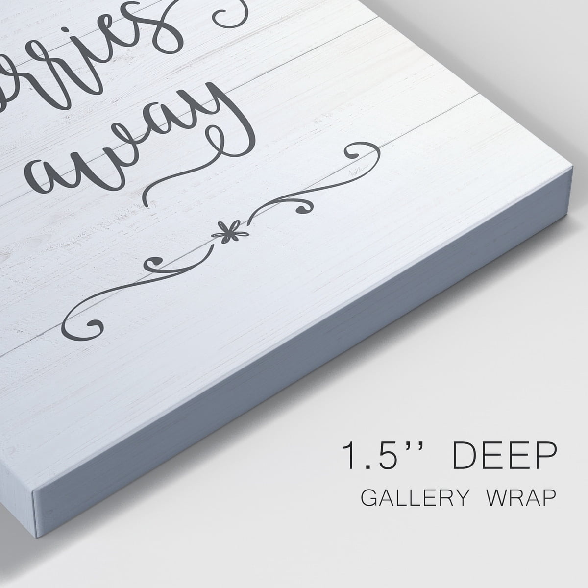 Wash Worries Premium Gallery Wrapped Canvas - Ready to Hang - 8 x 12
