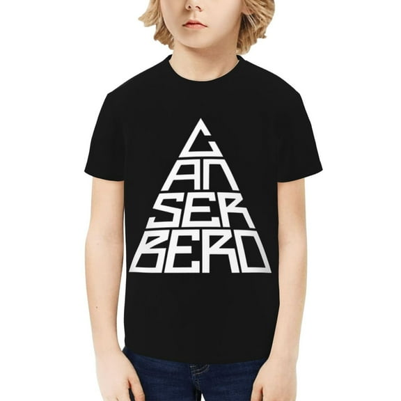 Canserbero Kids T-Shirt 3d Printed Graphic T-Shirts Boys And Girls Short Sleeve Shirts For Youth Kids X-Small