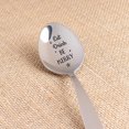 thumbnail image 3 of Christmas Gift for Husband - Eat Drink Be Merry Engraved Spoon Gift for BFF | Thanksgiving Gift for Father from Daughter | Funny Holiday Gift for Coffee Lovers, 3 of 5