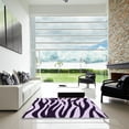 thumbnail image 7 of Ahgly Company Machine Washable Indoor Round Transitional Blossom Pink Area Rugs, 5' Round, 7 of 7