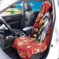 thumbnail image 2 of Garronmavis Front Car Seat Towel Cover, Breathable Non-Slip Stain Resistant Automotive Seat Protector, Universal Fit for All Cars SUVs Trucks Sedans Vans, Ideal for Gym Workout Beach Hiking Running, 2 of 8