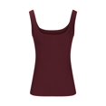 thumbnail image 3 of Womens Slim Fit Sleeveless Camisole Tank Tops Casual Basic Undershirt Spaghetti Straps Cami Top 2026 Summer Clothes, 3 of 6