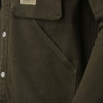 thumbnail image 7 of Male Shirt Jacket Denim Jacket Casual Long Sleeve Coats With Pocket, 7 of 7