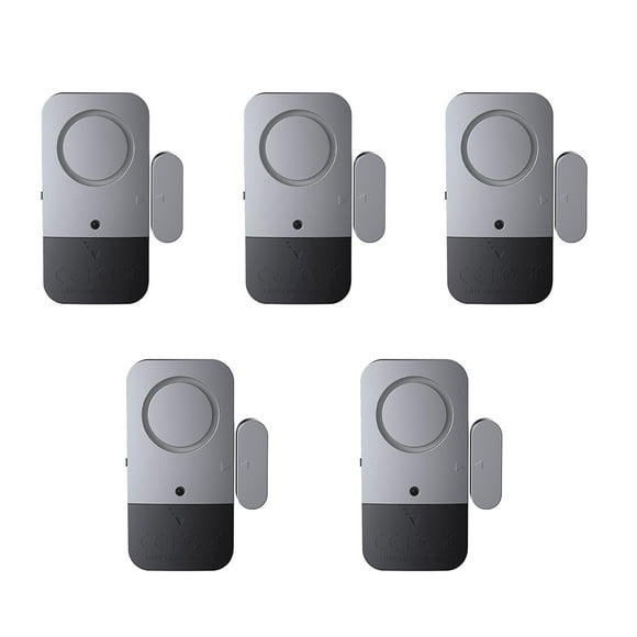Matsuzay Alarma para ventana de puerta, sistema de protección de seguridad para el hogar de 120dB, Detector independiente de puerta Conjuntos de muebles de dormitorio 5 piezas