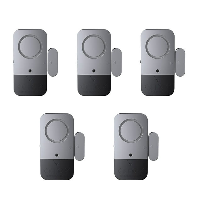 Matsuzay Alarma para ventana de puerta, sistema de protección de seguridad para el hogar de 120dB, Detector independiente de puerta Conjuntos de muebles de dormitorio 5 piezas