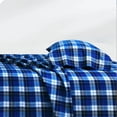 thumbnail image 2 of Flannel Sheet Set 16" Deep Pocket 100% Brushed Cotton Winter Bed Sheet Warm Soft Cozy 4 Piece Printed Flannel Collection Bedding with Fitted Sheet & 2 Pillowcases, 2 of 3