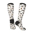 thumbnail image 4 of Balery Cow Printed Novelty Socks Men's Women's Crew Socks Sports Socks Knee High Socks Cotton Socks Quirky and Cool Socks, 4 of 9